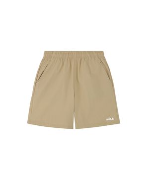 나일론 우븐 스트레치 쇼츠-베이지(남성)