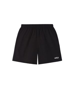 나일론 우븐 스트레치 쇼츠-블랙(남성)