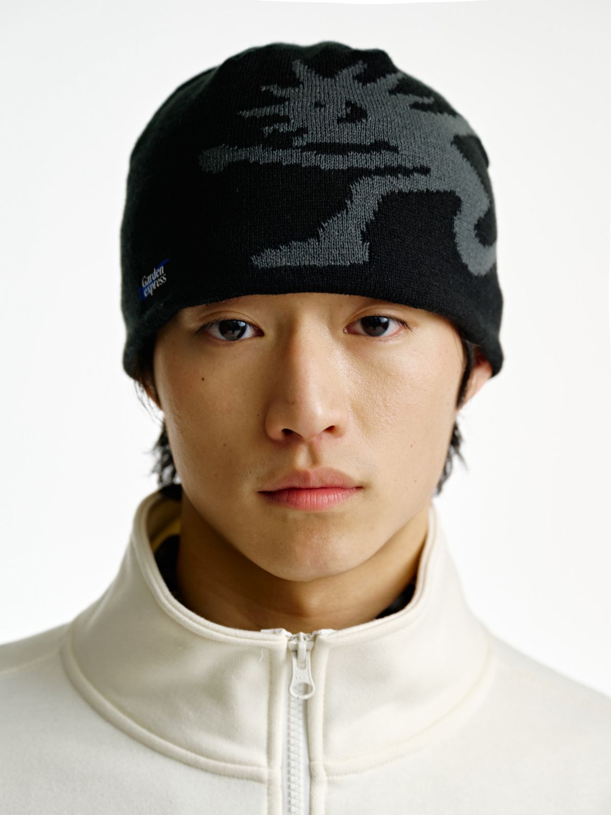 가든익스프레스(GARDEN EXPRESS) Garden Character Beanie (black)