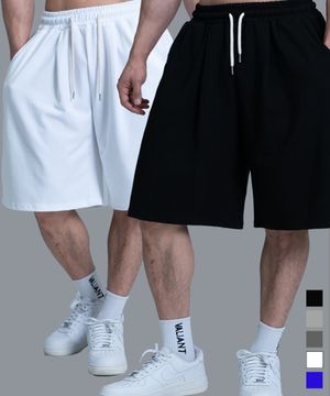 2pack 와이드 6부 버뮤다 반바지