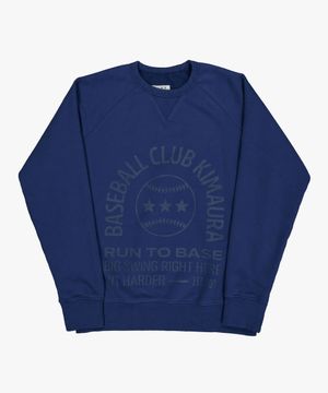 베이스볼 클럽 스웨트셔츠 (블루)