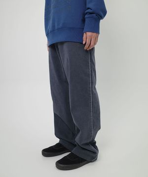 유니폼 라인 팬츠 (스틸 블루)
