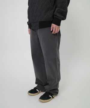 유니폼 라인 팬츠 (그레이)