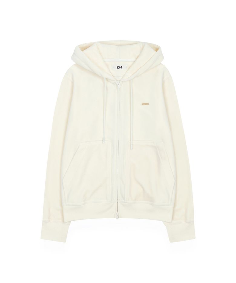 R-0069 / TAILORED VELOUR ZIP(CREAM)