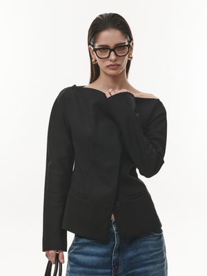 Lip Line Jacket [BLACK]