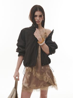 Leme Zipup Jumper [BROWN]