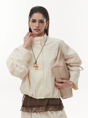Leme Zipup Jumper [IVORY]