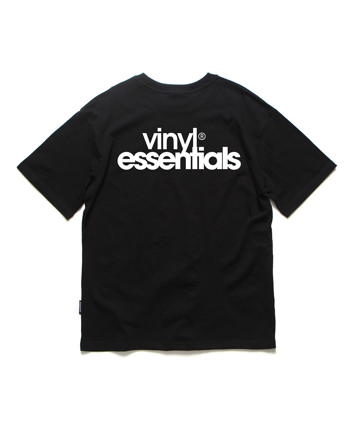 앱놀머씽(ABNORMALTHING) VIS 오버핏 티셔츠 블랙 (VIS T-SHIRT BLACK)