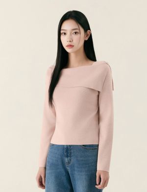 오프숄더 풀오버_RMKAG23RT2