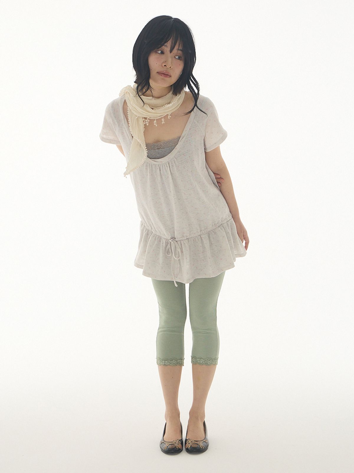 익스파이어드걸(EXPIRED GIRL) Titi Leggings Pistachio Green
