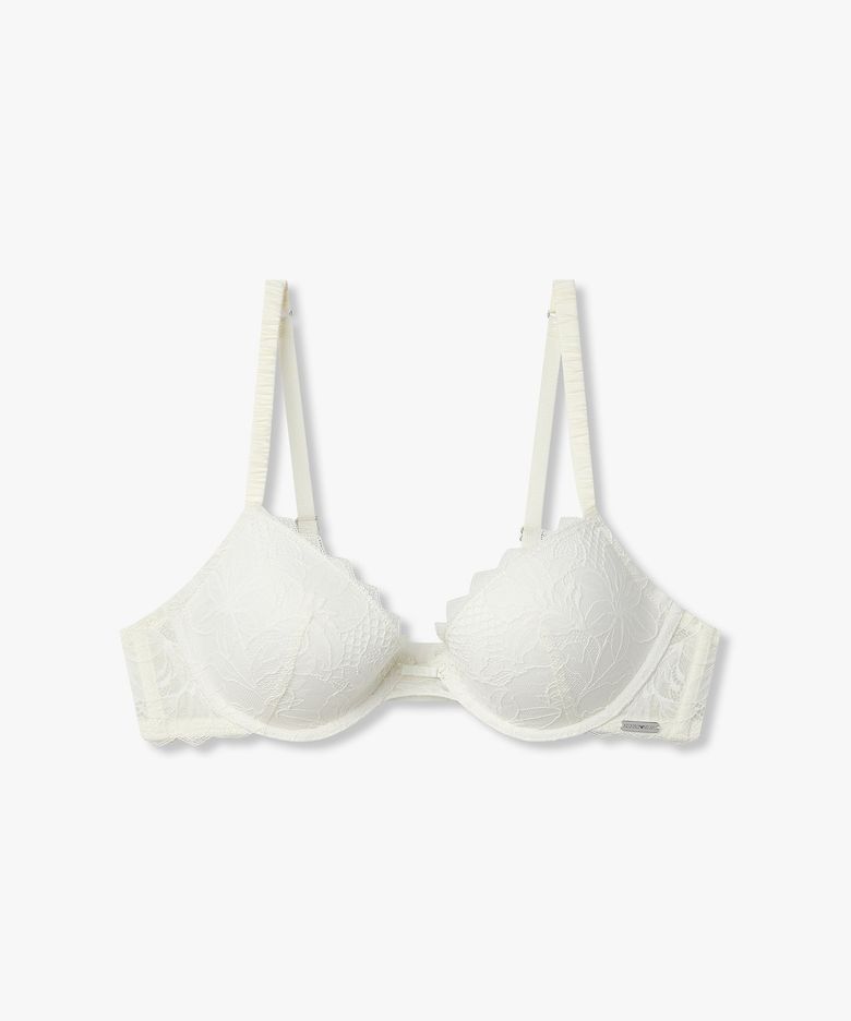 여성 플라워 메쉬 리무버블 푸쉬업 브라_화이트 0826185521