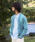 로렌 린넨 블렌드 가디건 포그 블루