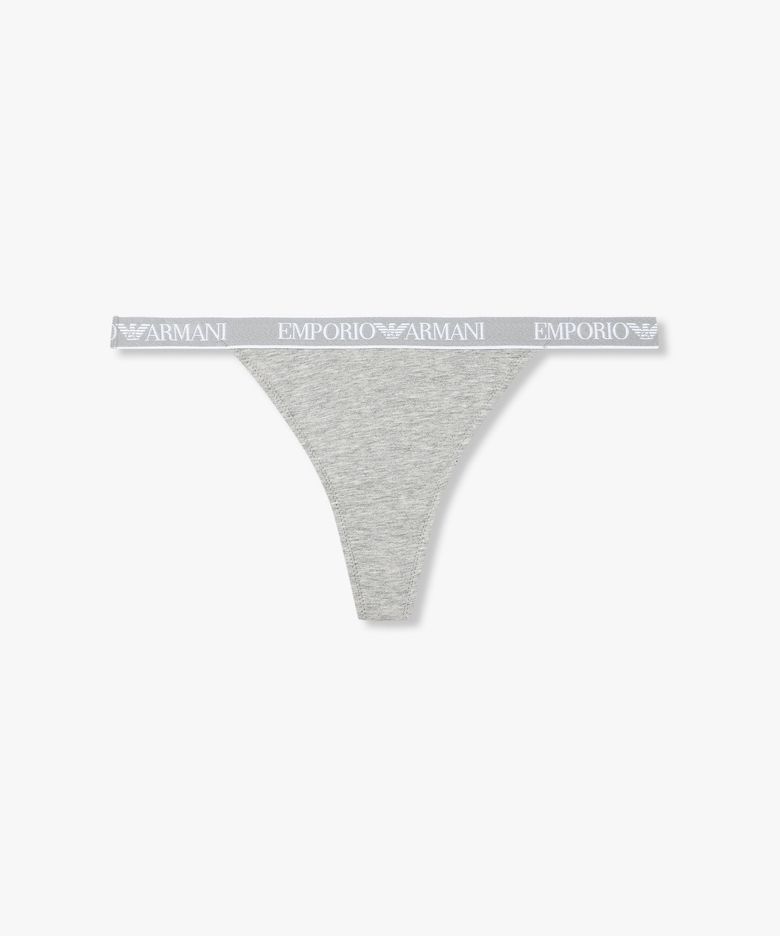 여성 로고 디테일 밴딩 티팬티_멜란지 그레이 0826110520