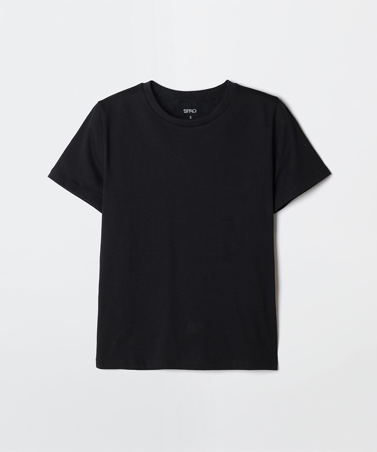 스파오(SPAO) 여성 라운드넥 레귤러핏 반팔티_SPRWG25G02