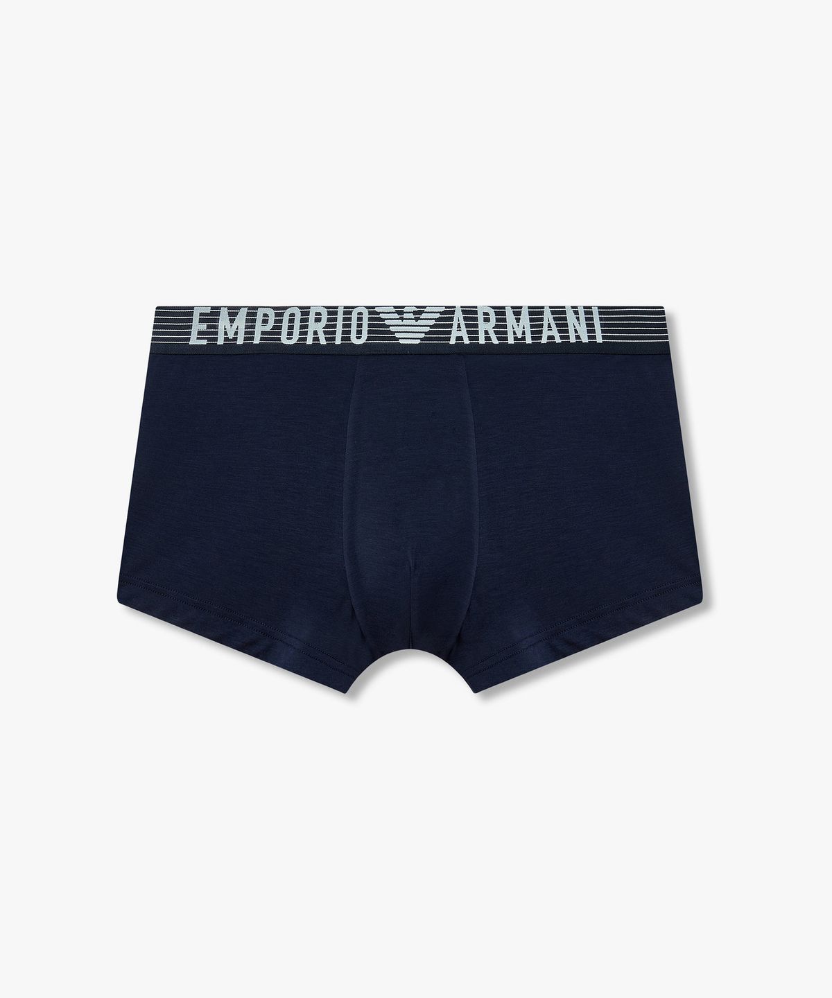 엠포리오 아르마니 언더웨어(EMPORIO ARMANI UNDERWEAR) 남성 스트라이프 밴딩 드로즈_블루 0816112098
