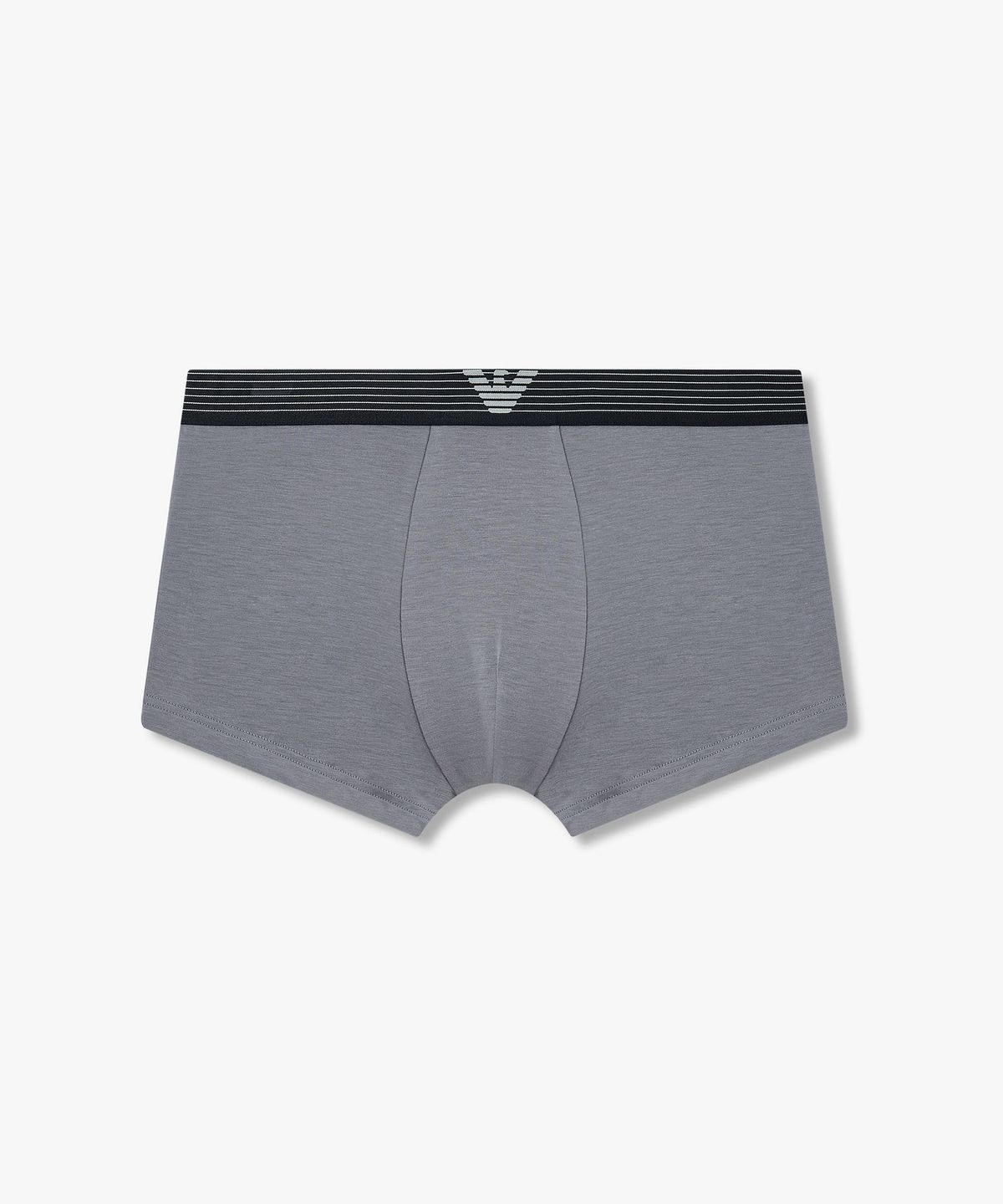 엠포리오 아르마니 언더웨어(EMPORIO ARMANI UNDERWEAR) 남성 스트라이프 밴딩 드로즈_다크 그레이 0816112100