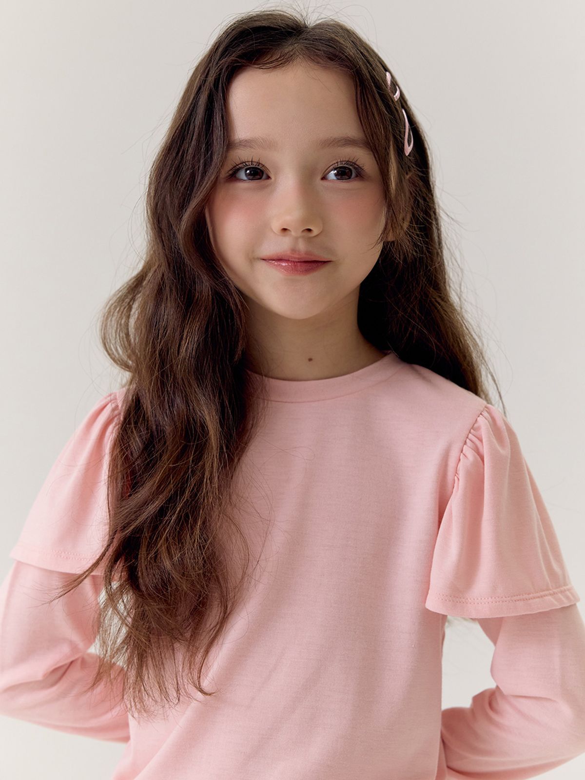 베베테일러(BEBETAILOR) 로렌 프릴 티셔츠