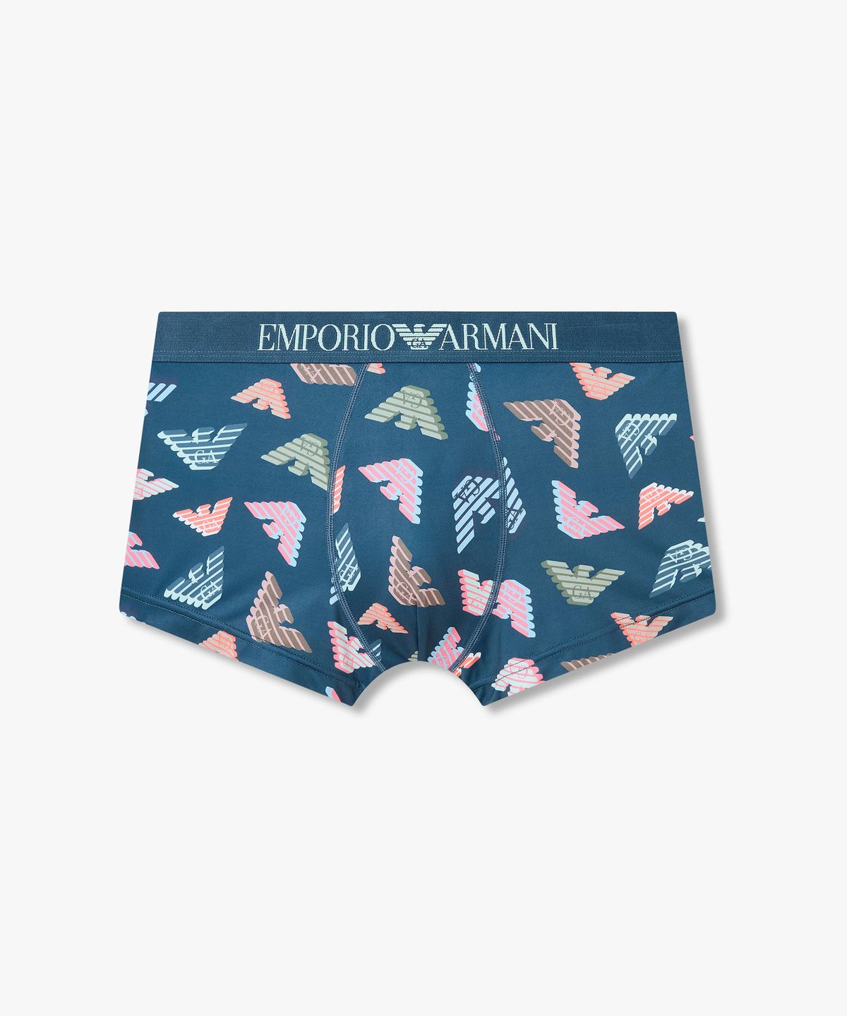 엠포리오 아르마니 언더웨어(EMPORIO ARMANI UNDERWEAR) 남성 3D로고 패턴 프린트 드로즈_틸 그레이 0816112040