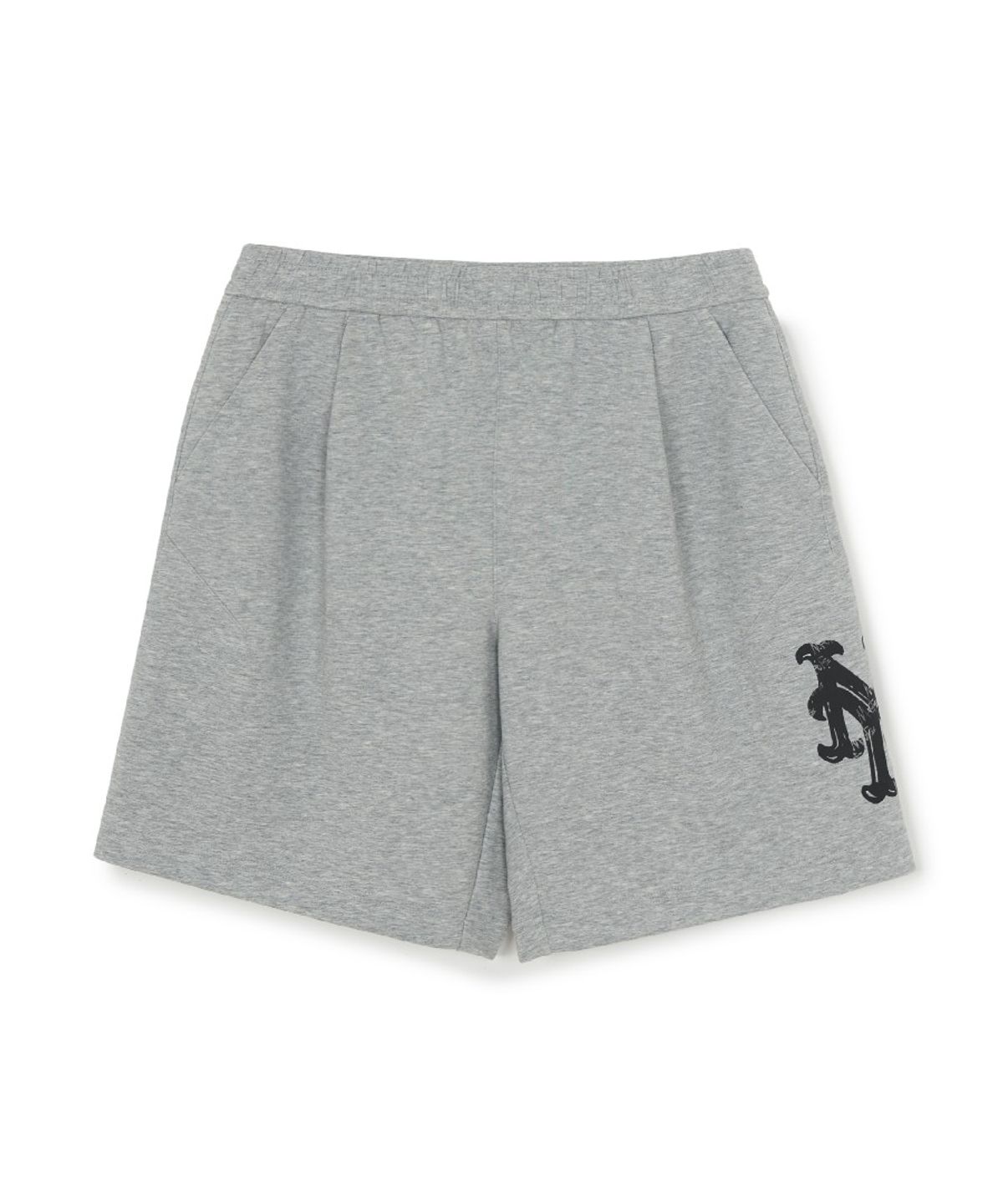 엠엘비(MLB) 베이직 메가로고 6부 반바지 NYM (Melange Grey)