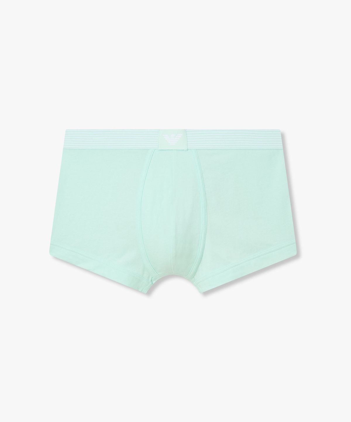 엠포리오 아르마니 언더웨어(EMPORIO ARMANI UNDERWEAR) 남성 스트라이프 밴딩 코튼 드로즈_민트 0816112052