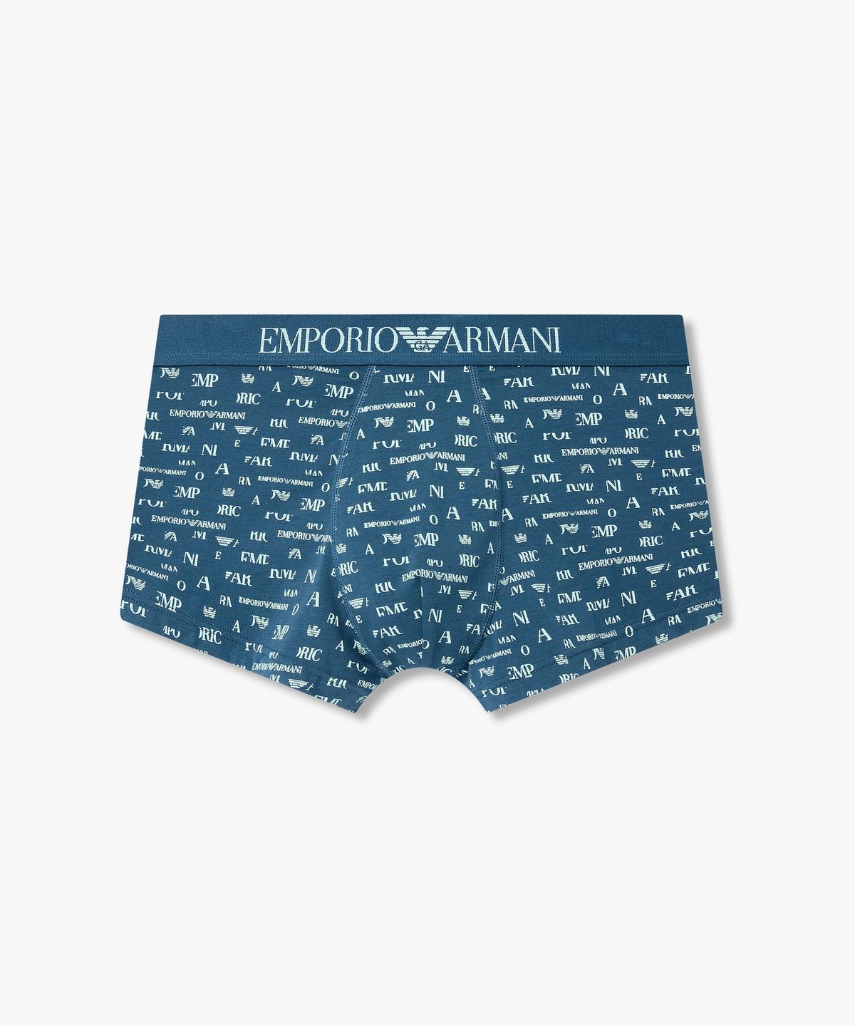 엠포리오 아르마니 언더웨어(EMPORIO ARMANI UNDERWEAR) 남성 올오버 로고 그래픽 드로즈_틸 그레이 0816112035