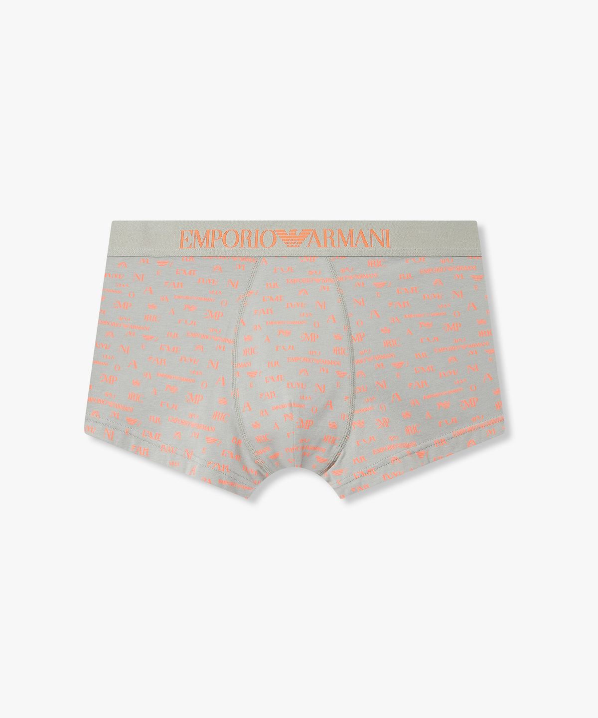 엠포리오 아르마니 언더웨어(EMPORIO ARMANI UNDERWEAR) 남성 올오버 로고 그래픽 드로즈_그레이 0816112033