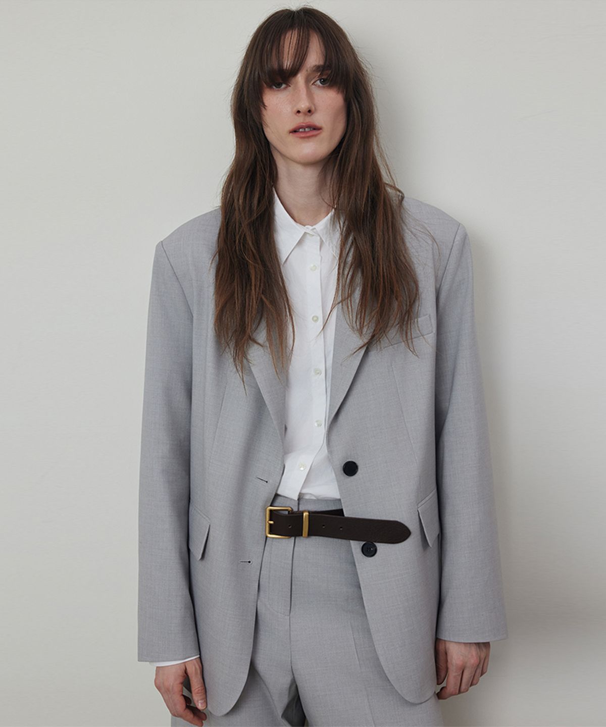 퀸스래빗(Q'SRB) Modern Single Breast Middle Jacket