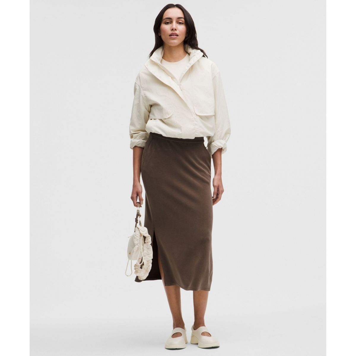 룰루레몬(LULULEMON) Softstreme 풀온 하이라이즈 맥시스커트  WALC