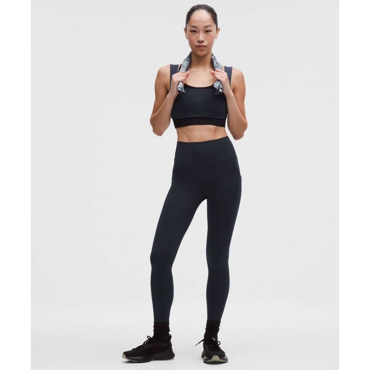 룰루레몬(LULULEMON) 원더 트레인 하이라이즈 타이츠 위드 포켓 24inch *아시아 핏  TRNV