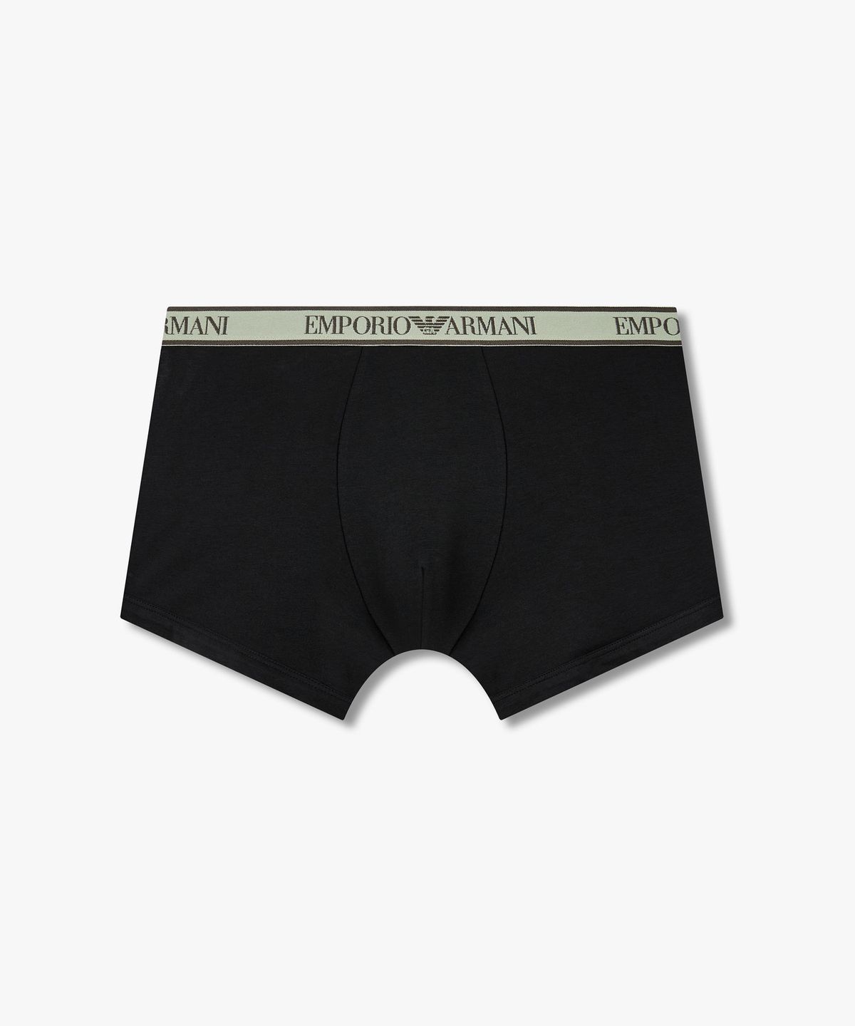 엠포리오 아르마니 언더웨어(EMPORIO ARMANI UNDERWEAR) 남성 라인 로고 밴딩 코튼 드로즈_블랙 0816112084
