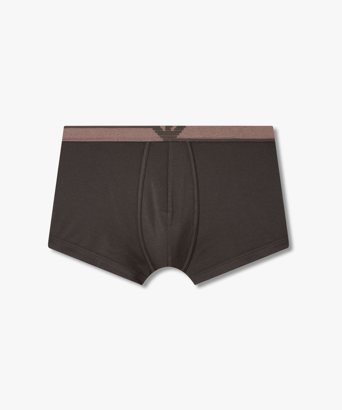 엠포리오 아르마니 언더웨어(EMPORIO ARMANI UNDERWEAR) 남성 빅 이글 로고 밴딩 드로즈_다크 브루넷 0816112044