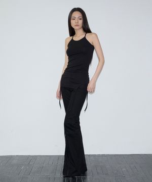 Trace Strap Layered Sleeveless (black)