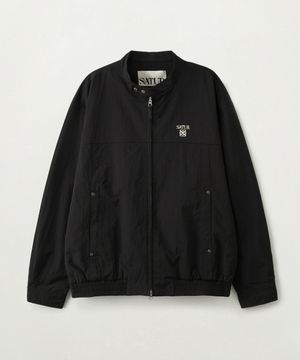 바이커 블루종 자켓 블랙