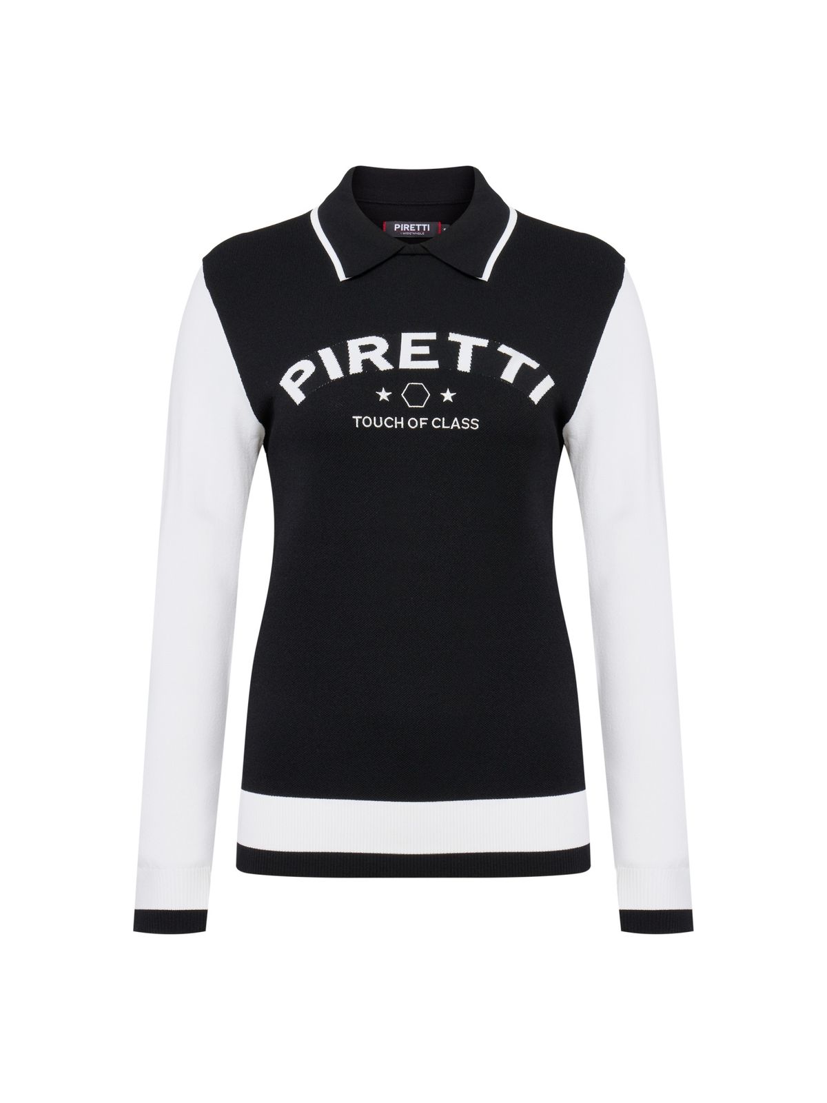 피레티(PIRETTI) 사보나 폴로 스웨터 W_Black