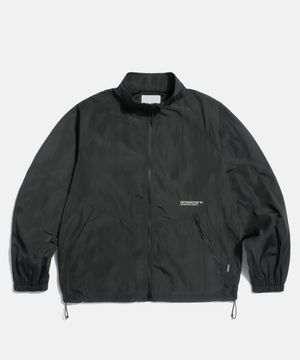 Athletic Track Jacket Black