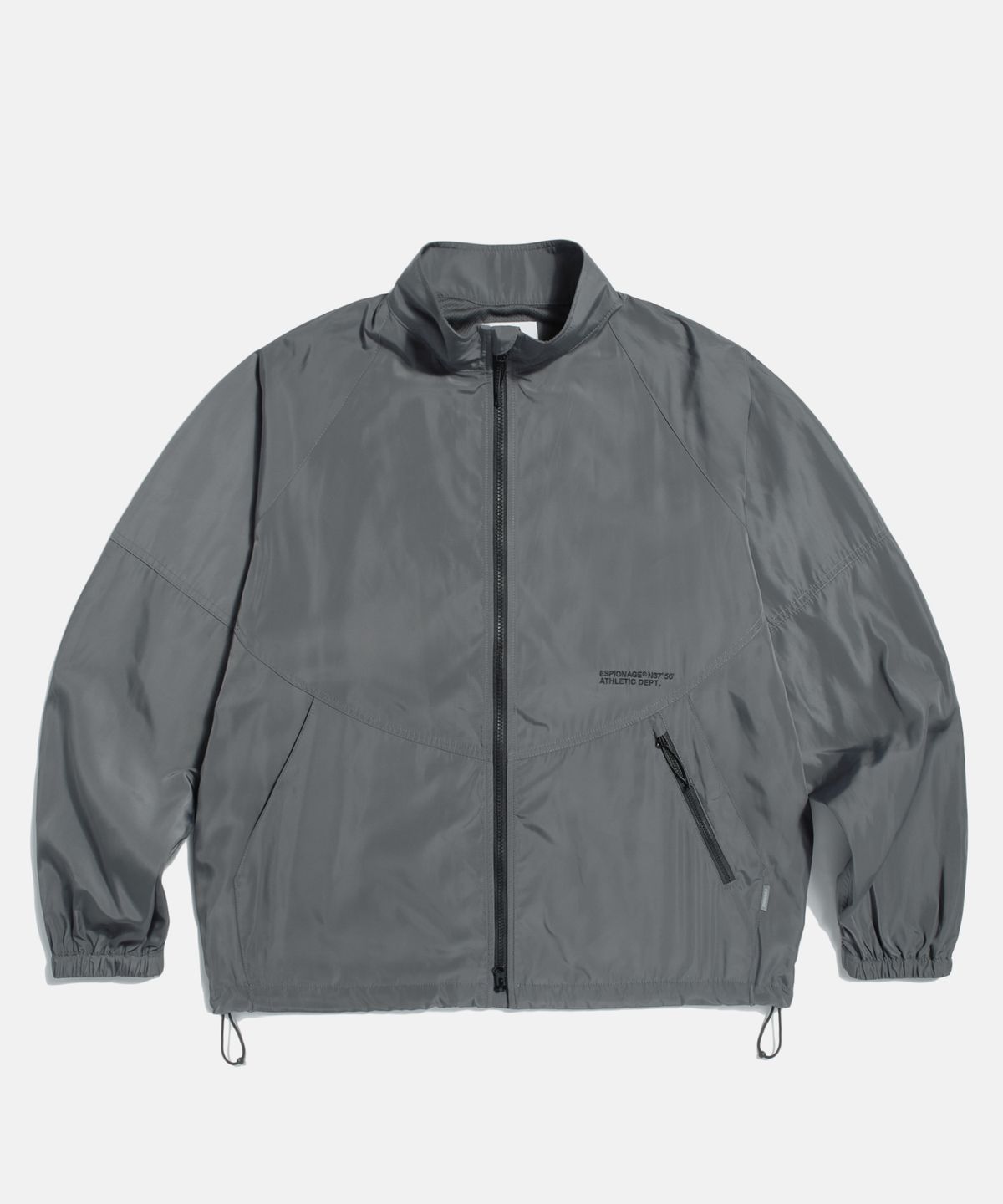 에스피오나지(ESPIONAGE) Athletic Track Jacket Grey