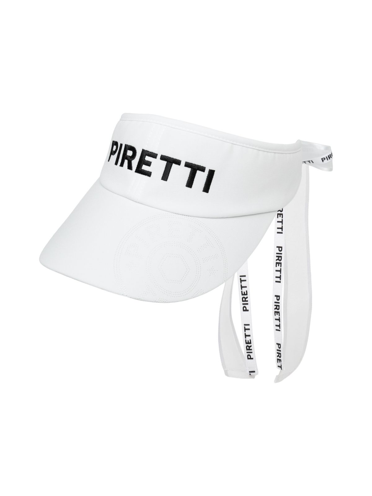 피레티(PIRETTI) 에센셜 와이드 바이저_White
