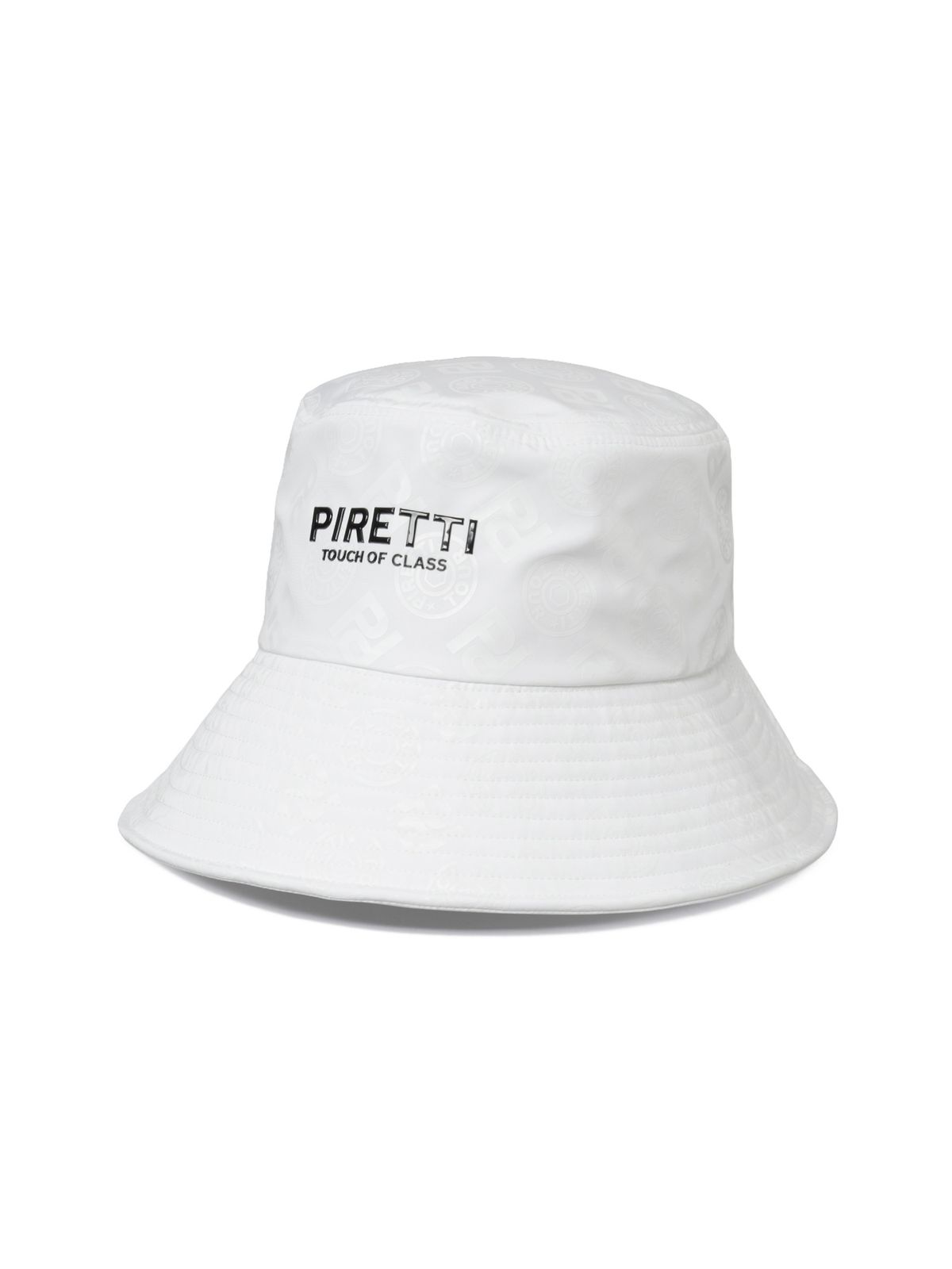 피레티(PIRETTI) 그래픽 프린트 올오버 햇_White