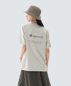 에어로쿨 우븐 패치 반팔 티셔츠 (S26MUFTS24) Gray