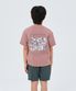 키즈 소로나 트로피컬 반팔 티셔츠 (S26MKFTS83) Deep Pink
