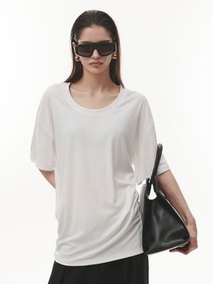 Rouge U-neck T [IVORY]