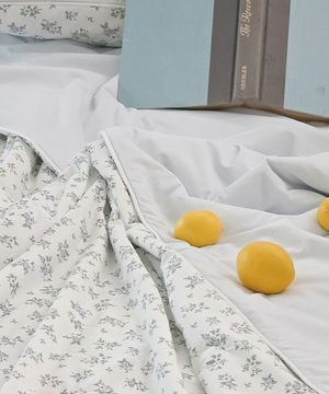 에어리썸머 라일락가든 양면 냉감 여름 차렵이불 쿨링 시원한