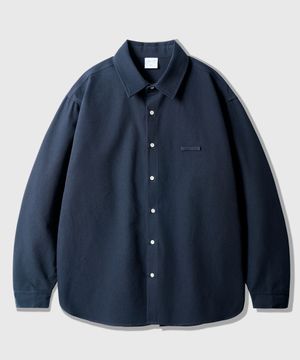 바이오 옥스포드 데일리 셔츠 네이비 KJLS2692