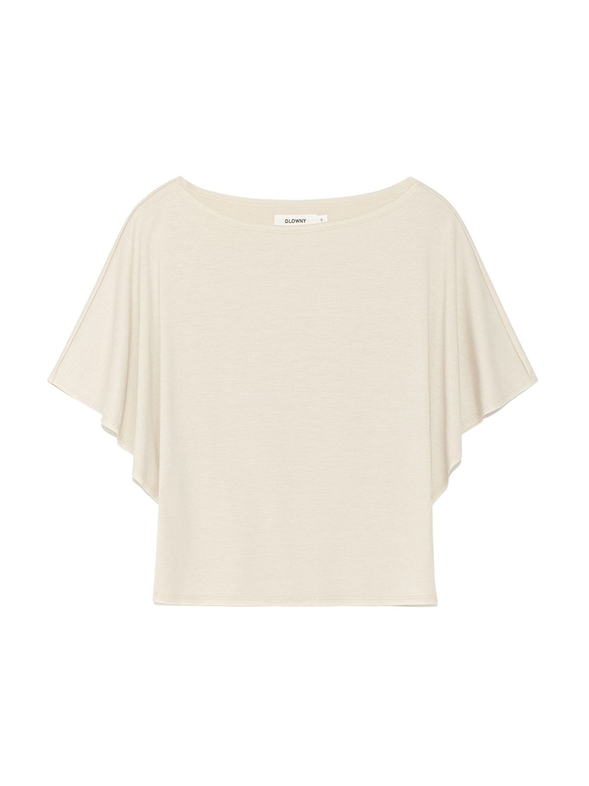 글로니(GLOWNY) CORE HALF TEE (BEIGE)