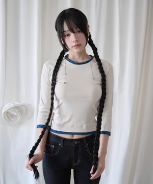 MINI DOT TRIM T IVORY