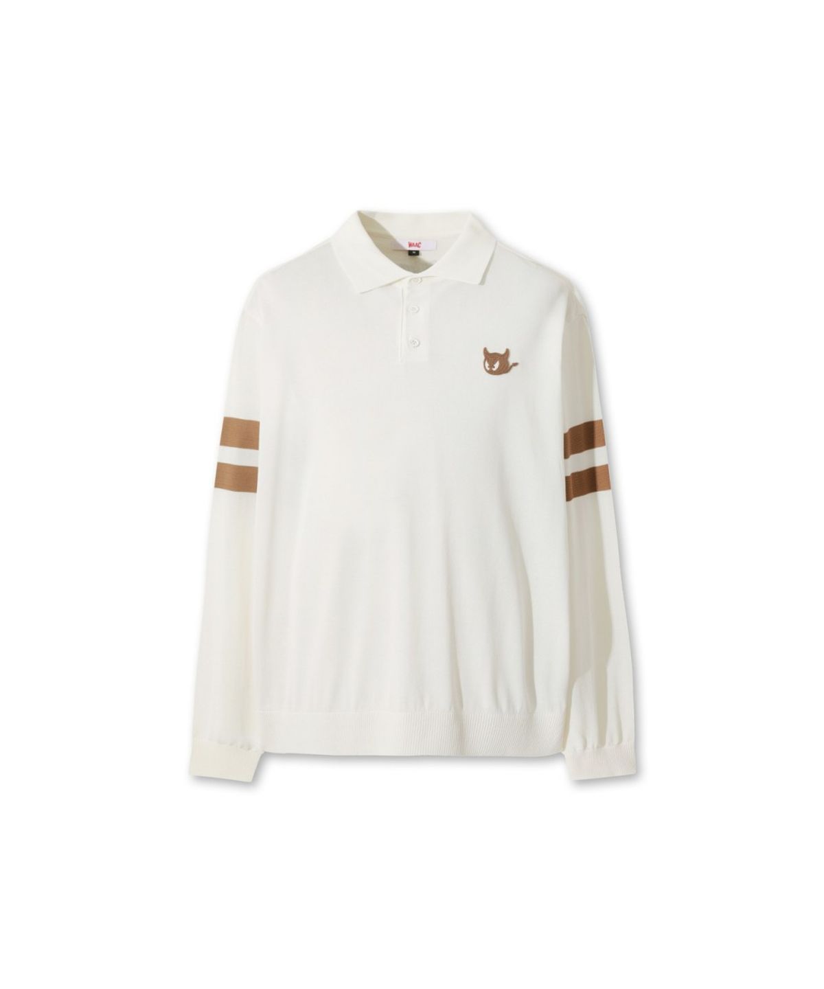 왁(WAAC) WTO Color Block Knit Polo WMWAS26130IVX