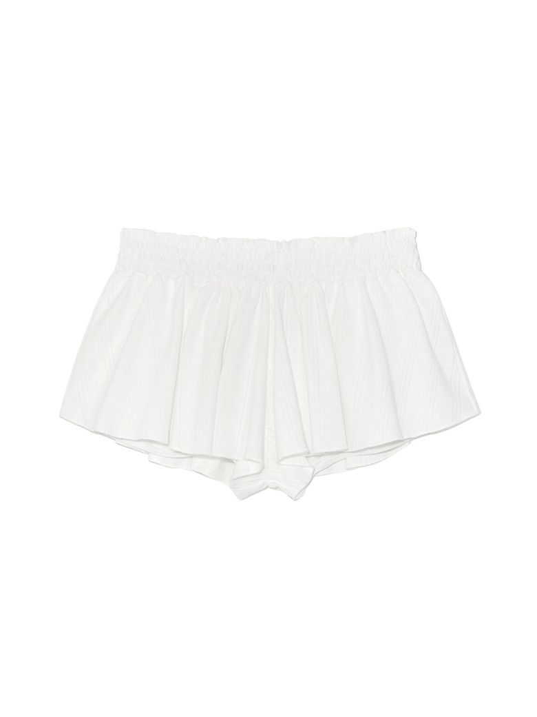 HONEY EYELET SHORTS (WHITE)