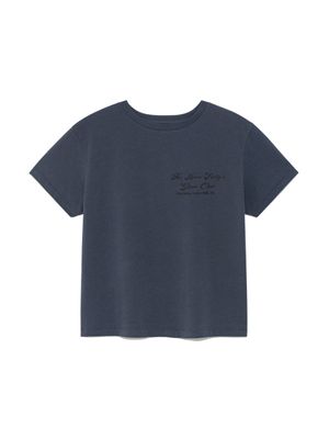 GLASS CLUB GRAPHIC TEE (VINTAGE BLUE)