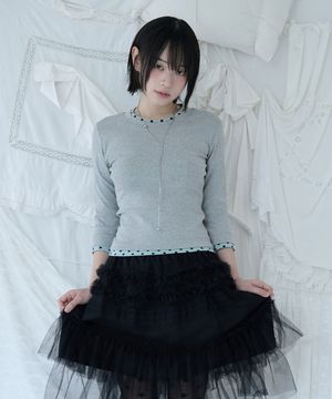 MINI DOT TRIM T GREY