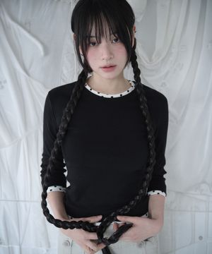 MINI DOT TRIM T BLACK